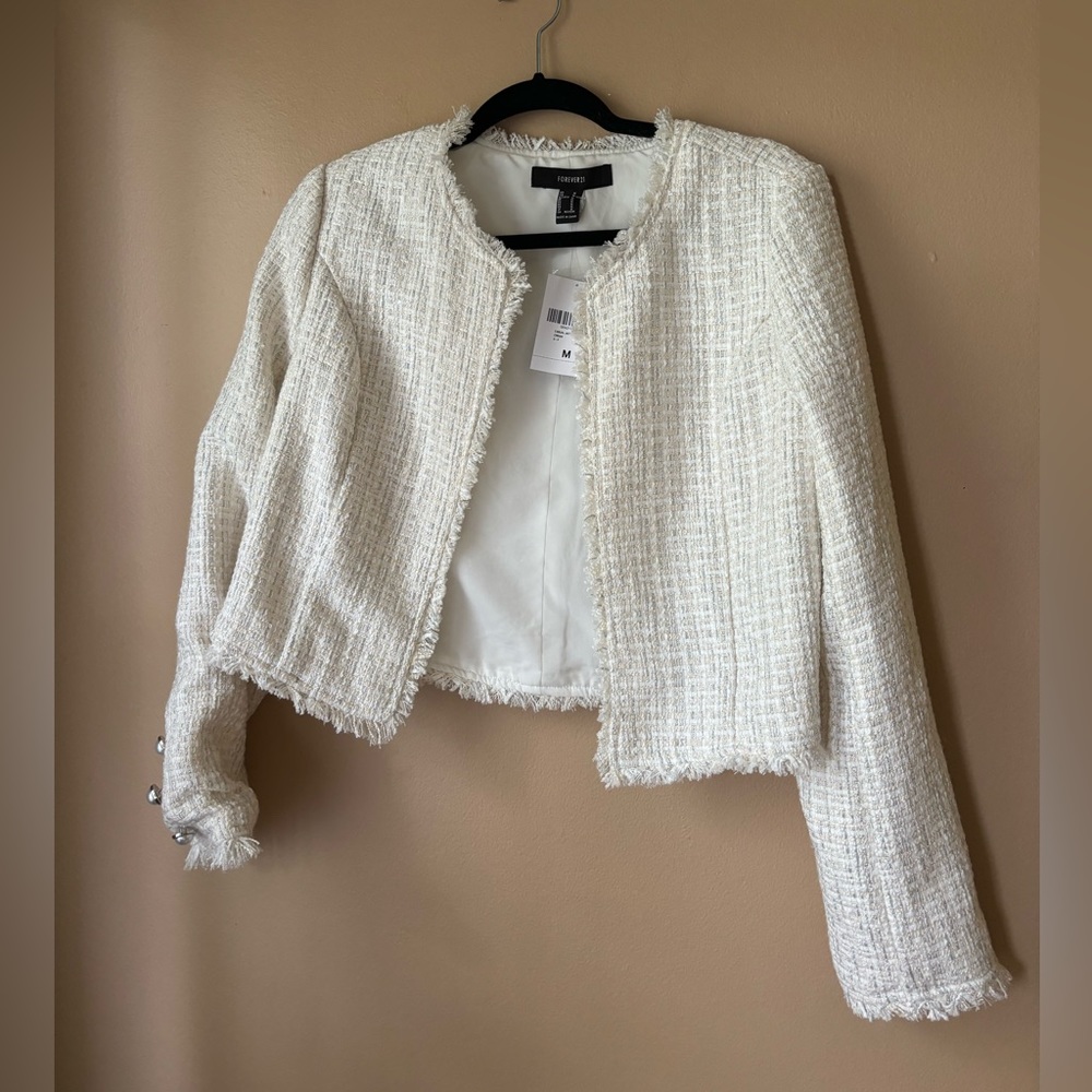 Forever 21 Tweed Blazer NWT
